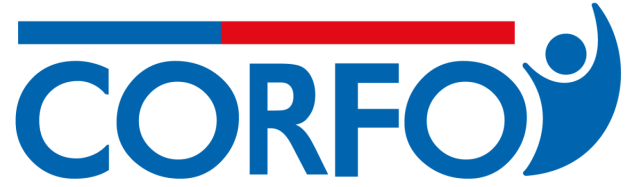 Logo de Corfo, organización donde Esteban Zárate ha colaborado.