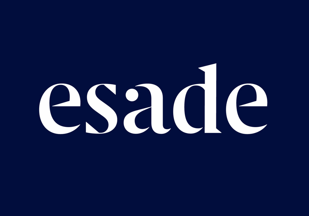 Logo de ESADE Business School, organización donde Esteban Zárate ha colaborado.